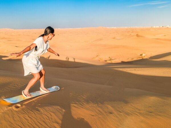 Merzouga sandboarding experience