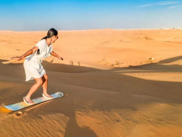 Merzouga sandboarding experience