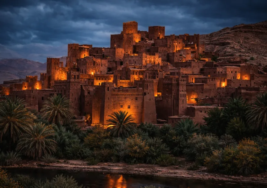 Ait Ben Haddou kasbah during a 4-Day Shared Marrakech Desert Tour to Merzouga