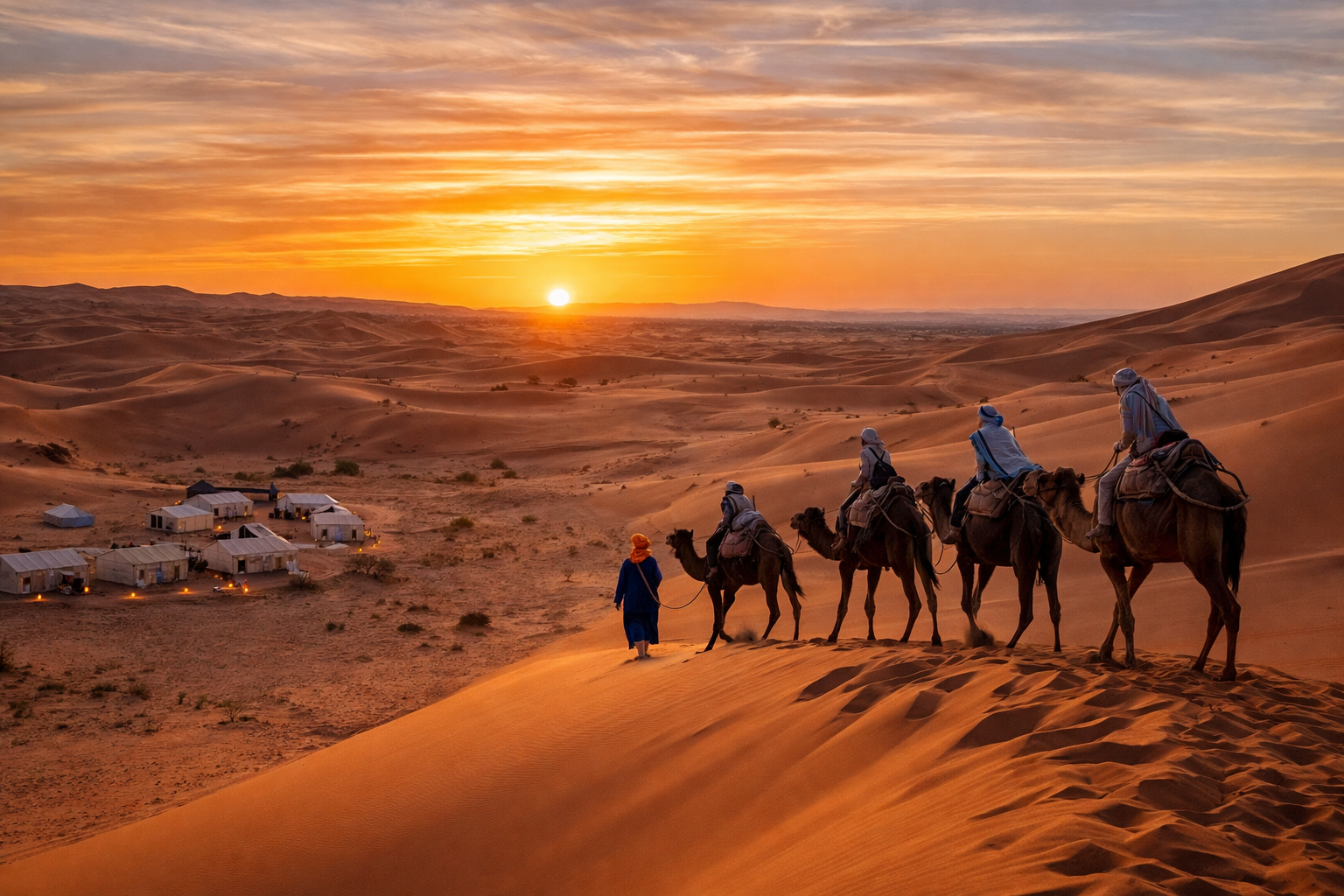 4 day Fes to Merzouga desert tour