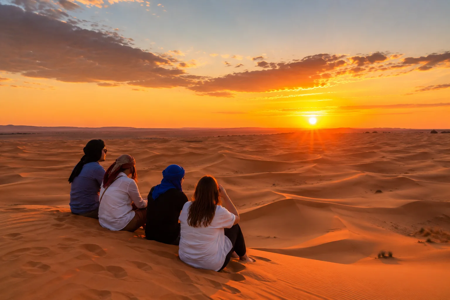 Morocco desert tours from Marrakech through the High Atlas Mountains, Ait Ben Haddou and the Sahara Desert