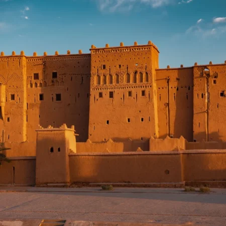Kasbah Taourist in ourzazate city